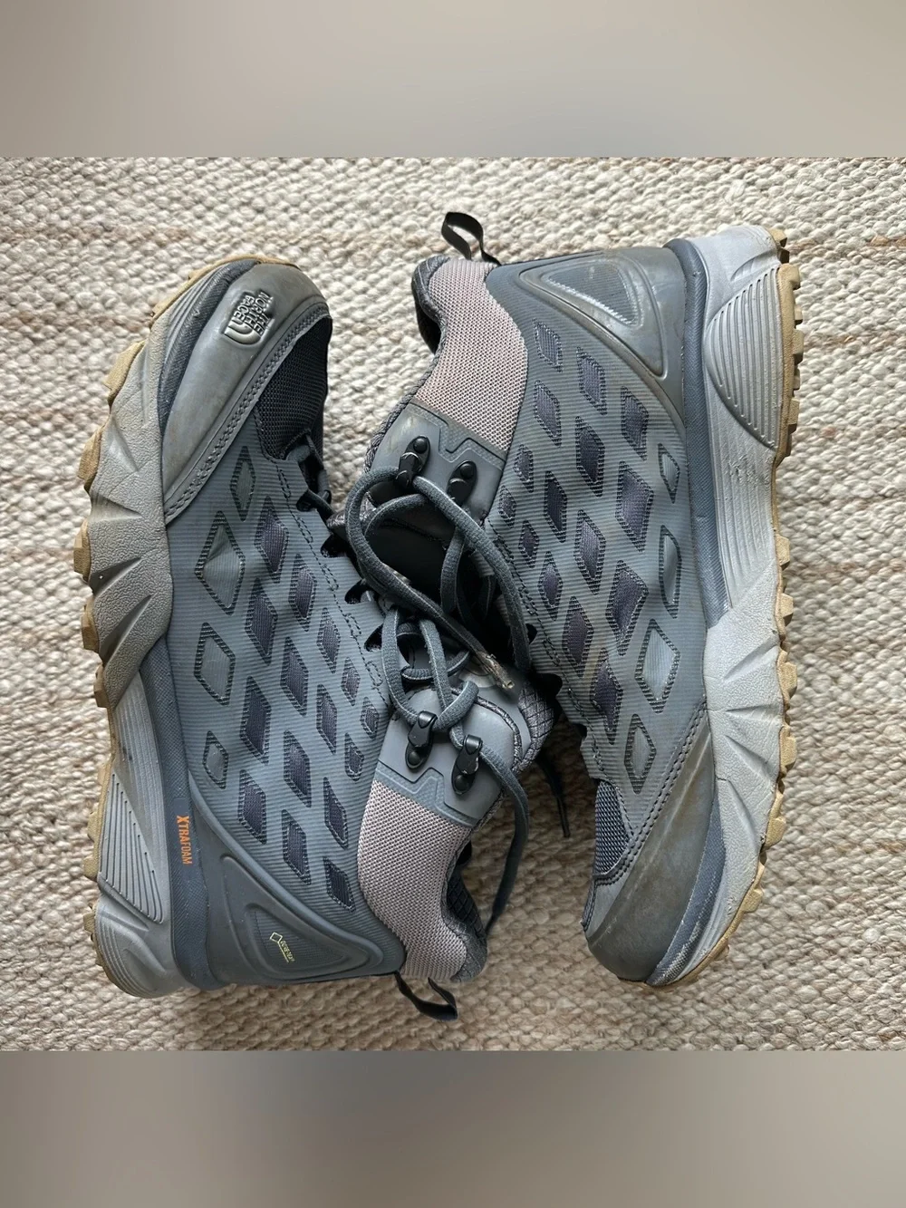 The North Face Men’s Gray Hiking Boots